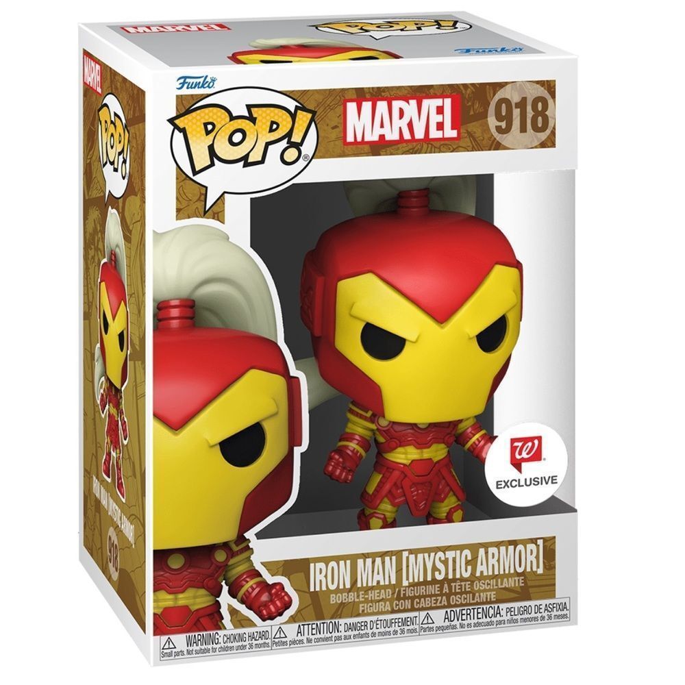 Funko Pop! Marvel Iron Man Mystic Armor #918 Walgreens Exclusive Bobble ~ NEW